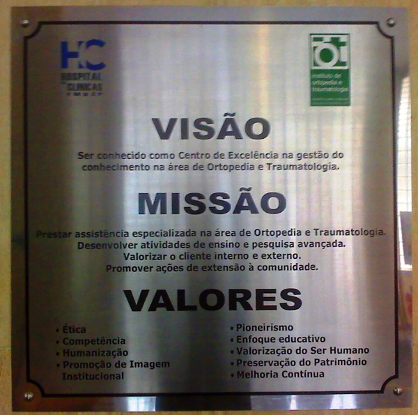 Placas em Aço Inox