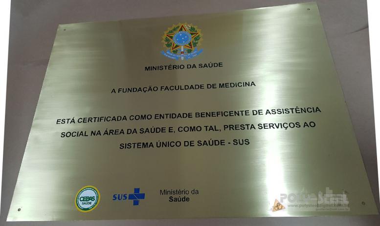 Placas de Inauguração